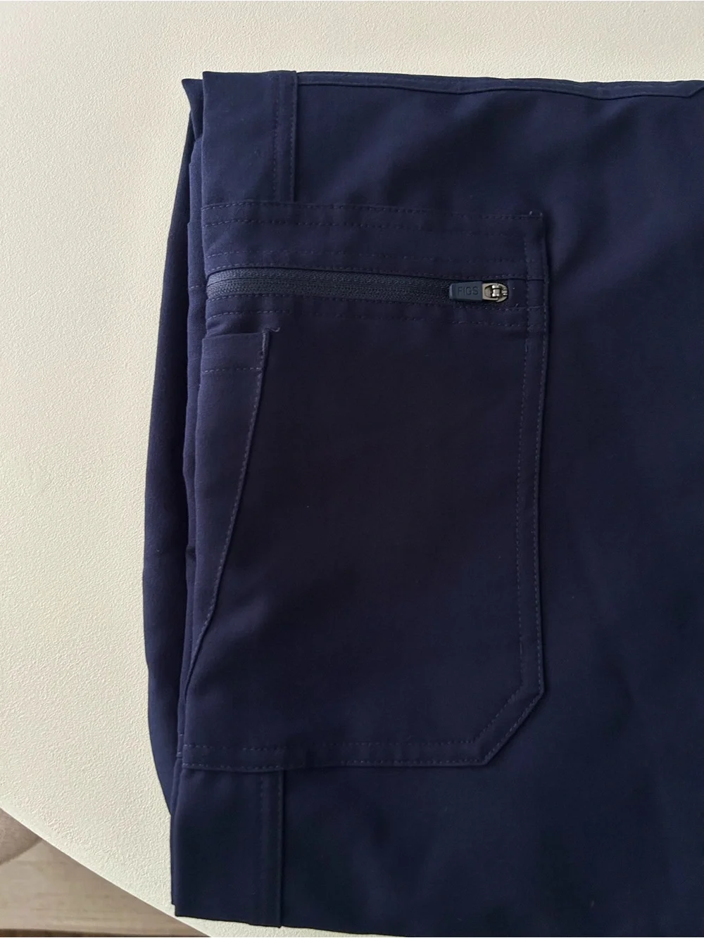 Figs Men's Navy Cairo Straight-Leg Scrub Pant